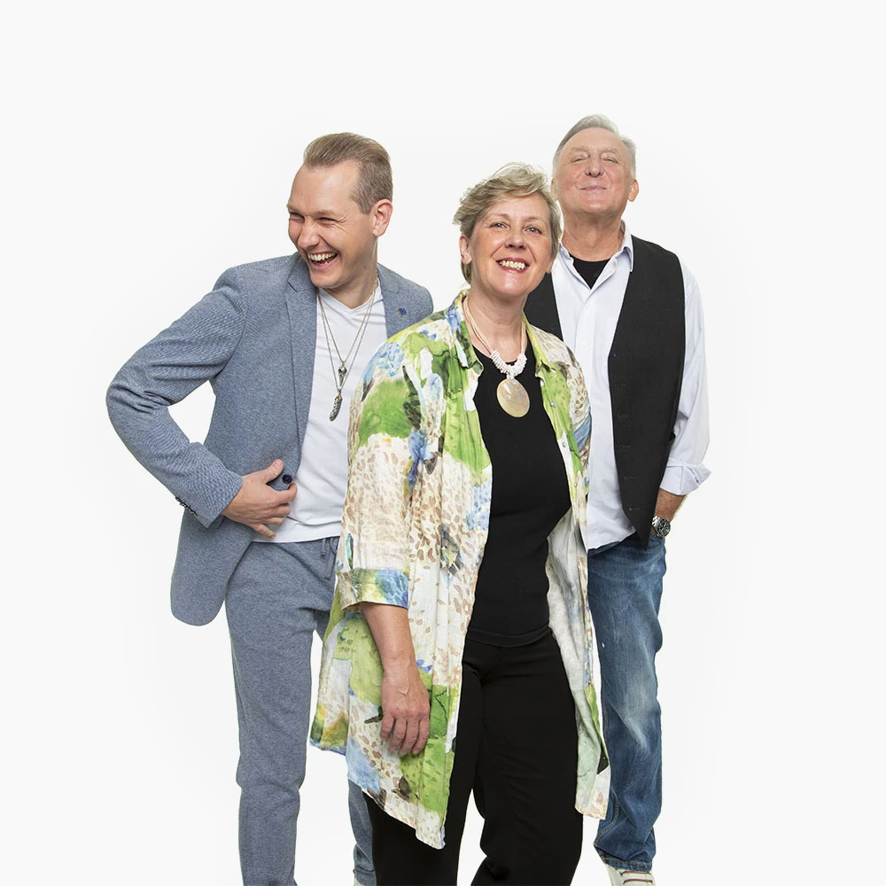 Team der Galerie ARTprotect - Oliver Lipinski, Angelika Starmann, Horst Schaefer