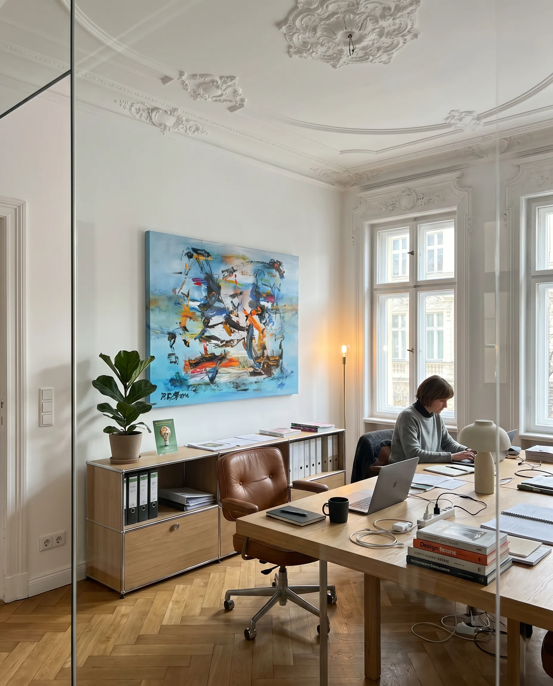 Kunst von A.R. Stern im Büro – Galerie ARTprotect