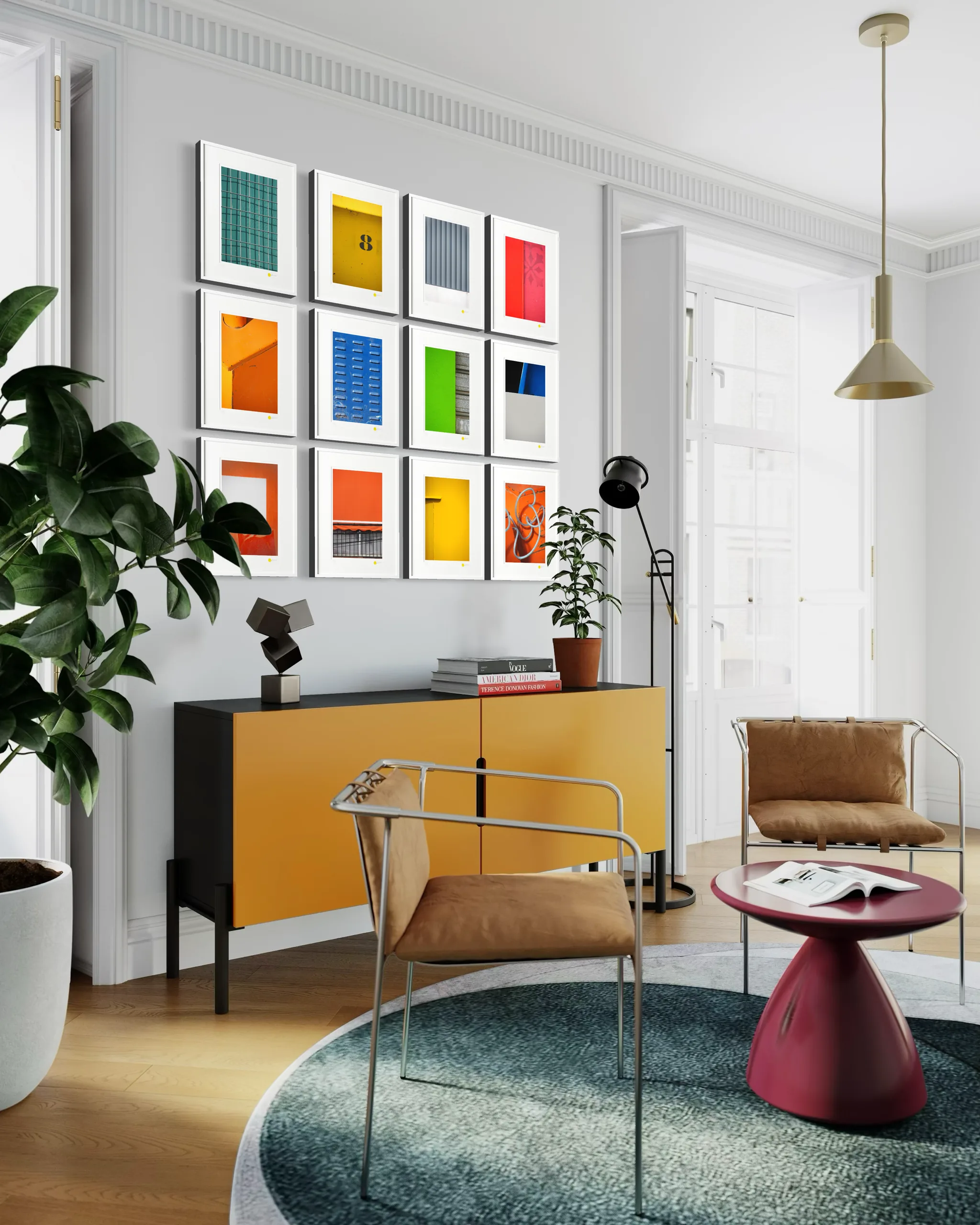 Ausdrucksstarke Fotokunst von Oliver Lipinski im Wohnzimmer
